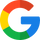 Google logo with red, yellow, green, and blue colors on a white background - Bill Roofing