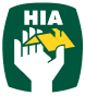HIA logo with a green background - Bill Roofing
